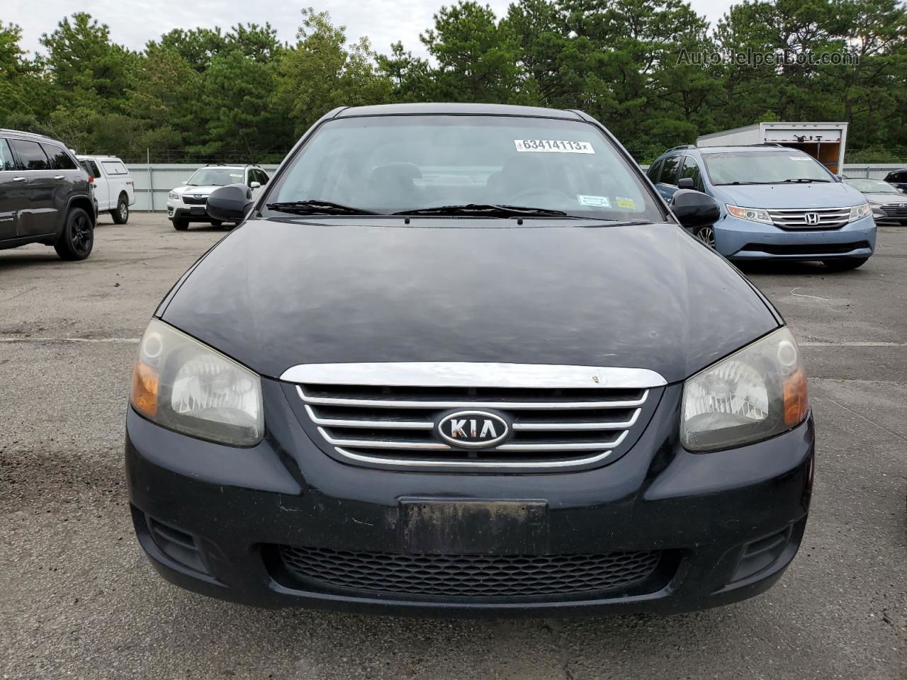 2009 Kia Spectra Ex Black vin: KNAFE221295651222