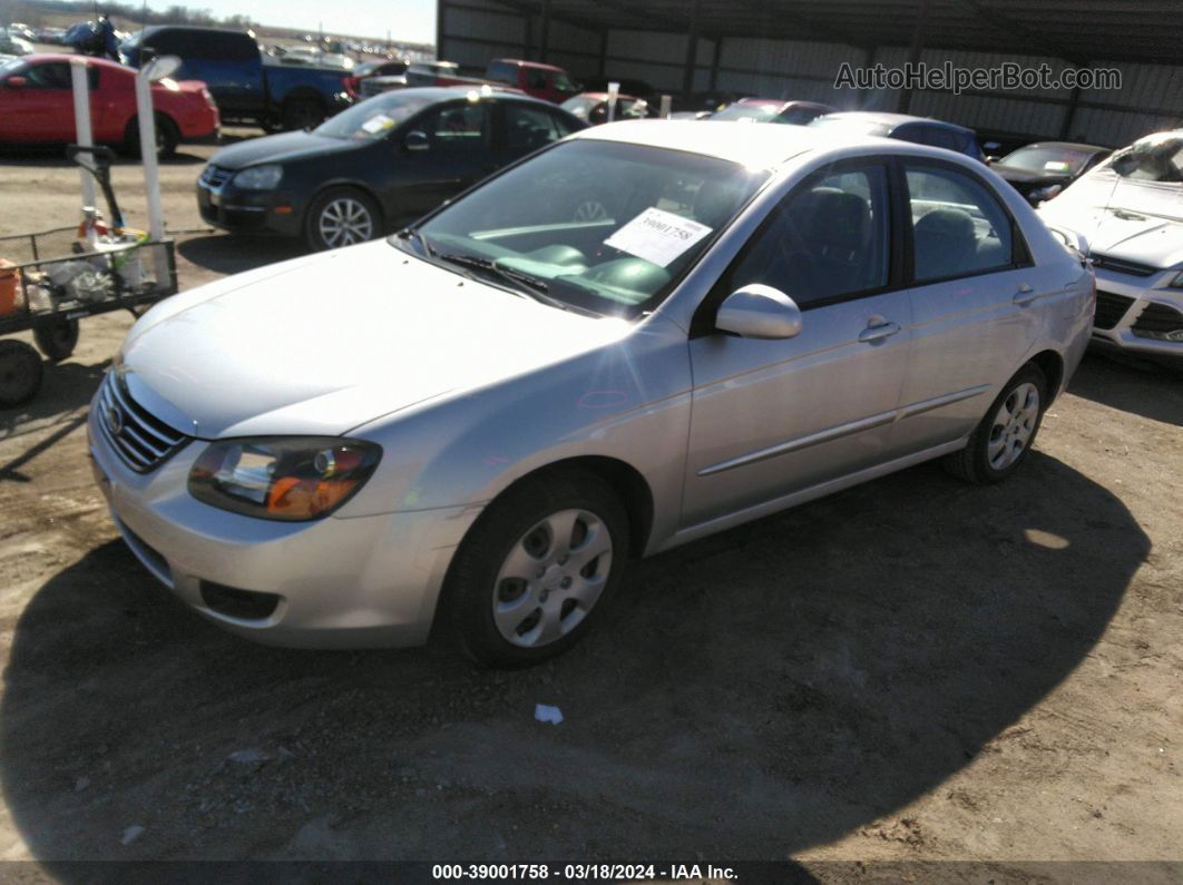 2009 Kia Spectra Ex Silver vin: KNAFE221395611148