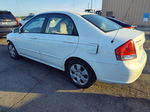 2009 Kia Spectra White vin: KNAFE221395611229