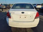 2009 Kia Spectra White vin: KNAFE221395611229