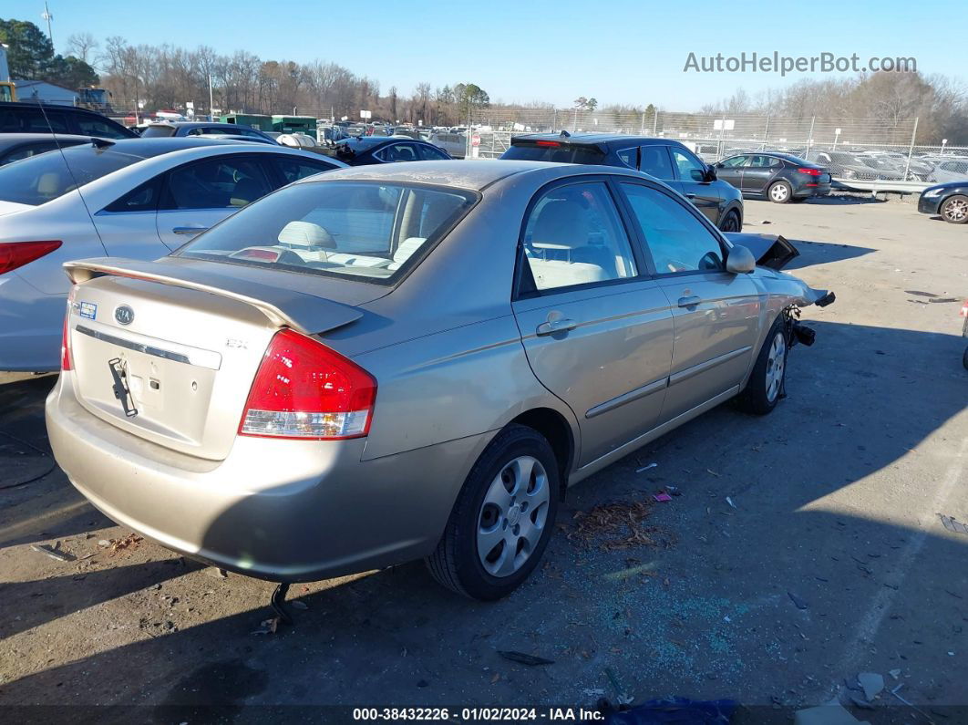 2009 Kia Spectra Ex Champagne vin: KNAFE221395616768