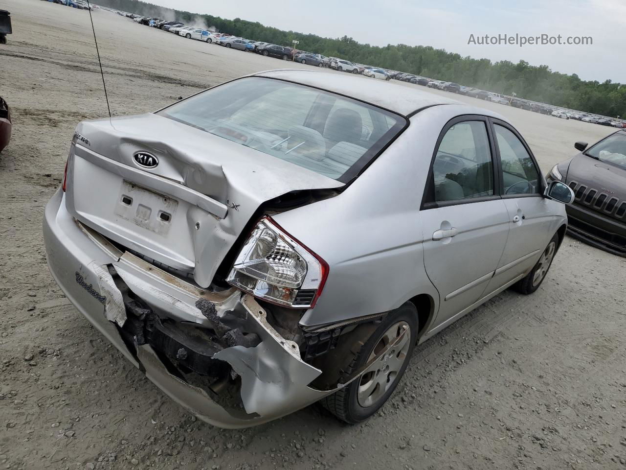 2009 Kia Spectra Ex Silver vin: KNAFE221395629553