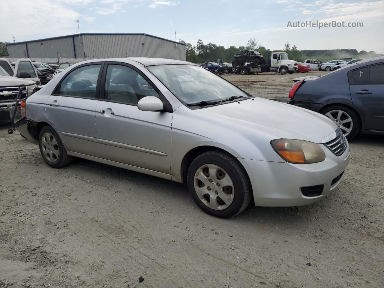 2009 Kia Spectra Ex Silver vin: KNAFE221395629553