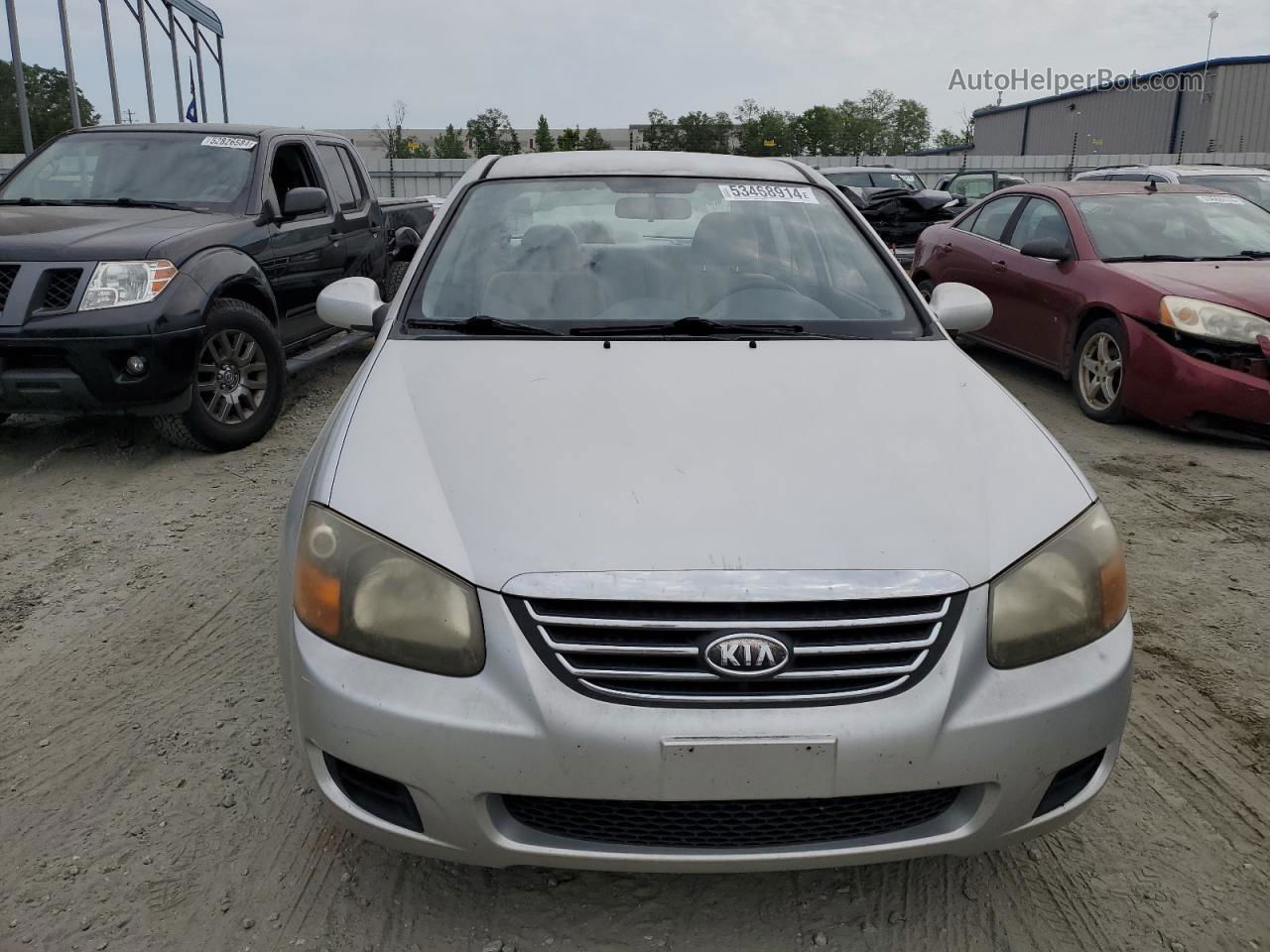 2009 Kia Spectra Ex Silver vin: KNAFE221395629553