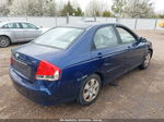 2009 Kia Spectra Ex Blue vin: KNAFE221395635451