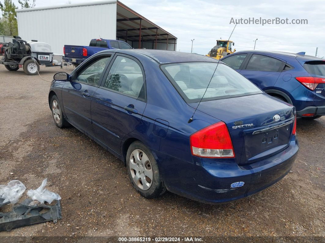 2009 Kia Spectra Ex Blue vin: KNAFE221395635451