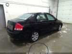 2009 Kia Spectra Lx Black vin: KNAFE221395649169