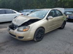 2009 Kia Spectra Ex Бежевый vin: KNAFE221395651469