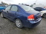 2009 Kia Spectra Ex Blue vin: KNAFE221495588642