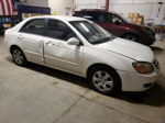 2009 Kia Spectra Ex White vin: KNAFE221495593680