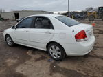 2009 Kia Spectra Ex White vin: KNAFE221495625852