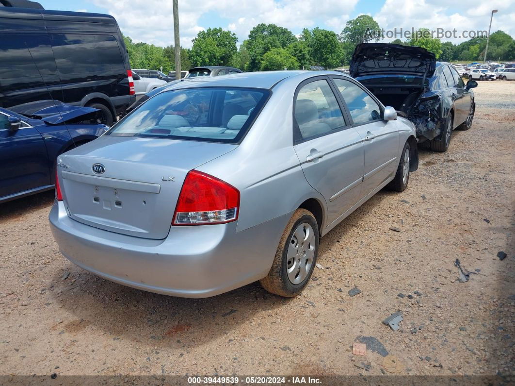 2009 Kia Spectra Lx Silver vin: KNAFE221495627200