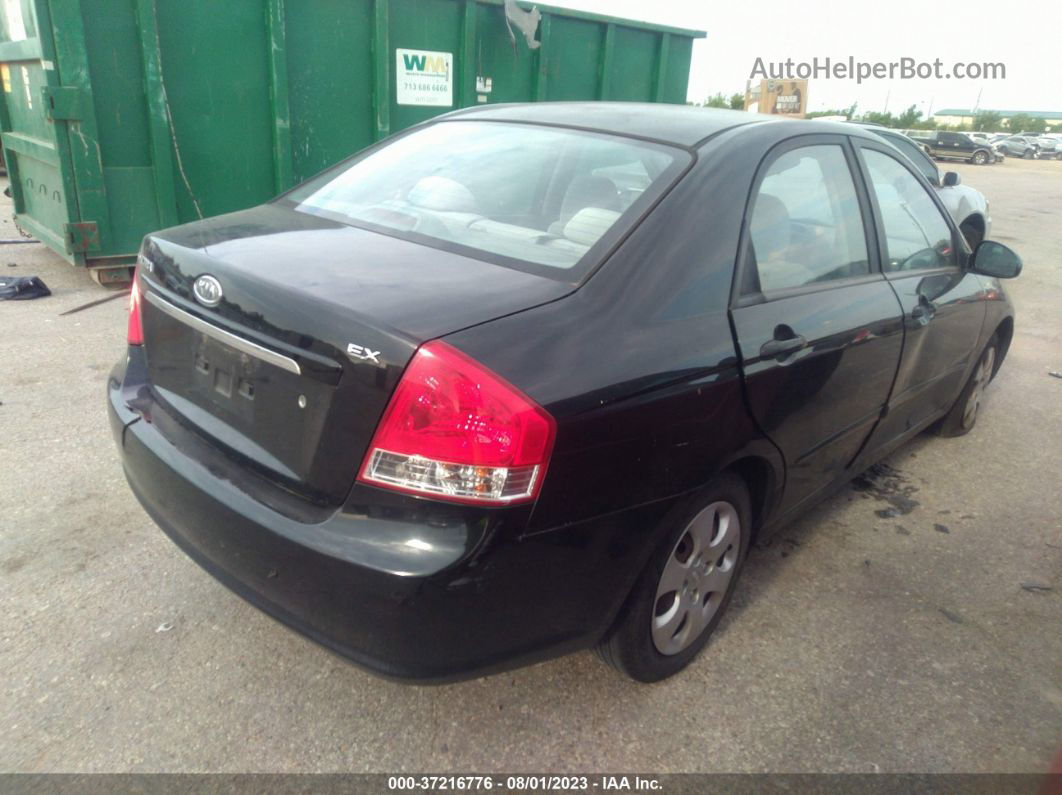 2009 Kia Spectra Ex Black vin: KNAFE221495652453