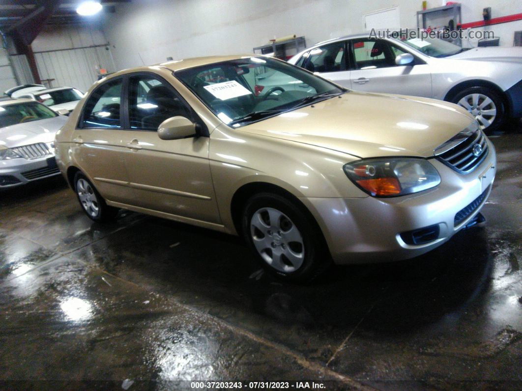 2009 Kia Spectra Ex Brown vin: KNAFE221495652596