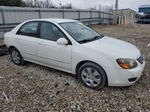 2009 Kia Spectra Ex White vin: KNAFE221495656762