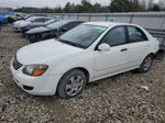 2009 Kia Spectra Ex White vin: KNAFE221495656762