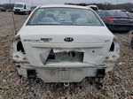 2009 Kia Spectra Ex White vin: KNAFE221495656762