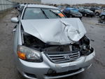 2009 Kia Spectra Ex Silver vin: KNAFE221495656907