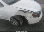 2009 Kia Spectra Ex White vin: KNAFE221595599746