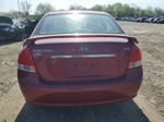 2009 Kia Spectra Ex Burgundy vin: KNAFE221595619851