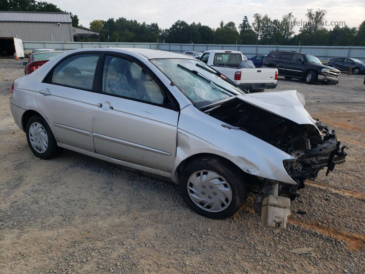 2009 Kia Spectra Ex Silver vin: KNAFE221595628744