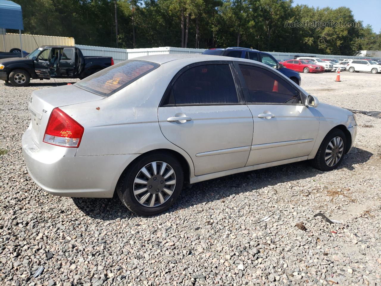 2009 Kia Spectra Ex Silver vin: KNAFE221595630588