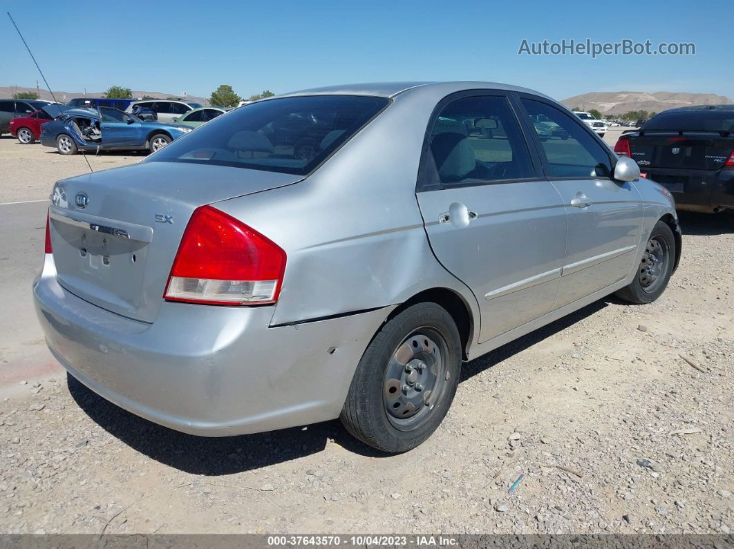 2009 Kia Spectra Ex Silver vin: KNAFE221595656608