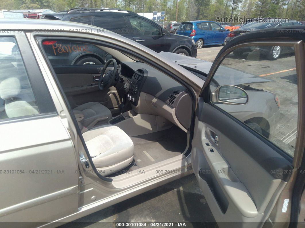 2009 Kia Spectra Ex Золотой vin: KNAFE221695586164