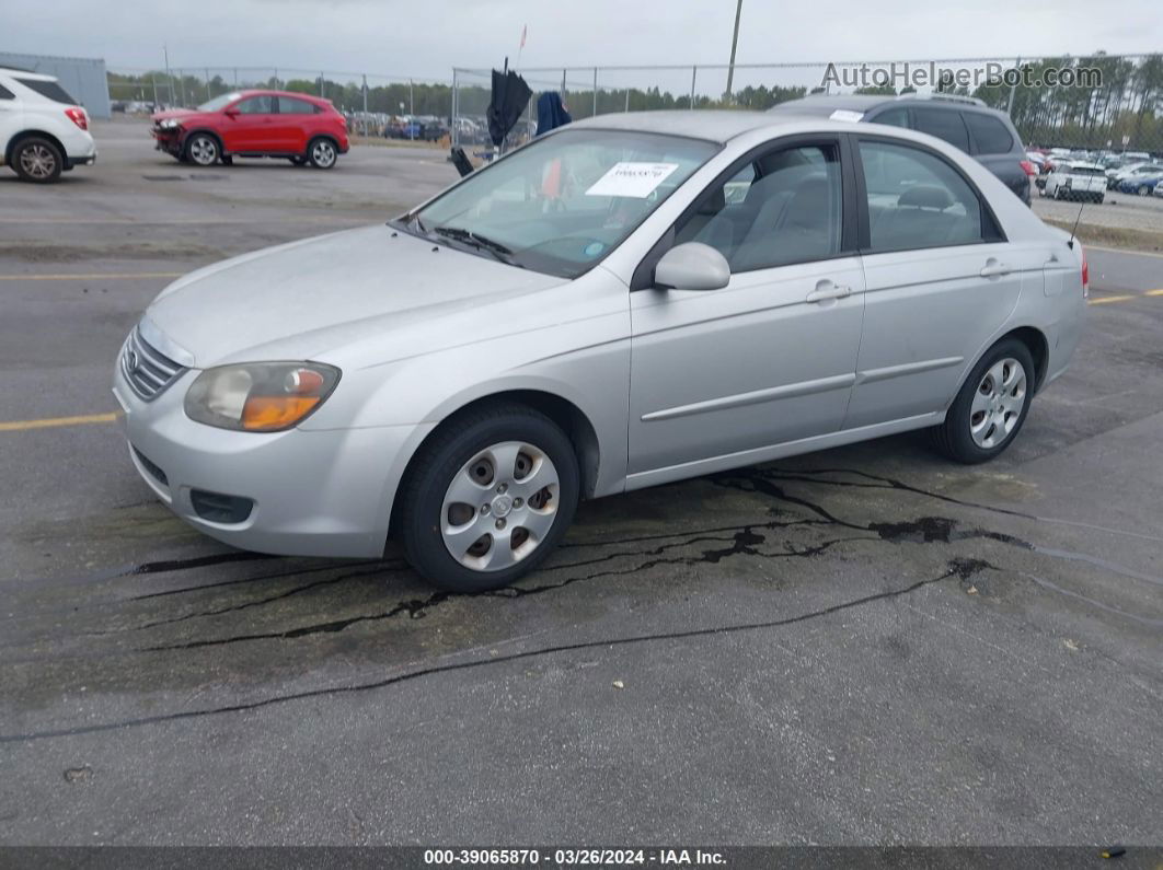 2009 Kia Spectra Ex Silver vin: KNAFE221695599531