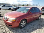 2009 Kia Spectra Ex Red vin: KNAFE221695627568