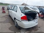 2009 Kia Spectra Ex White vin: KNAFE221695630342