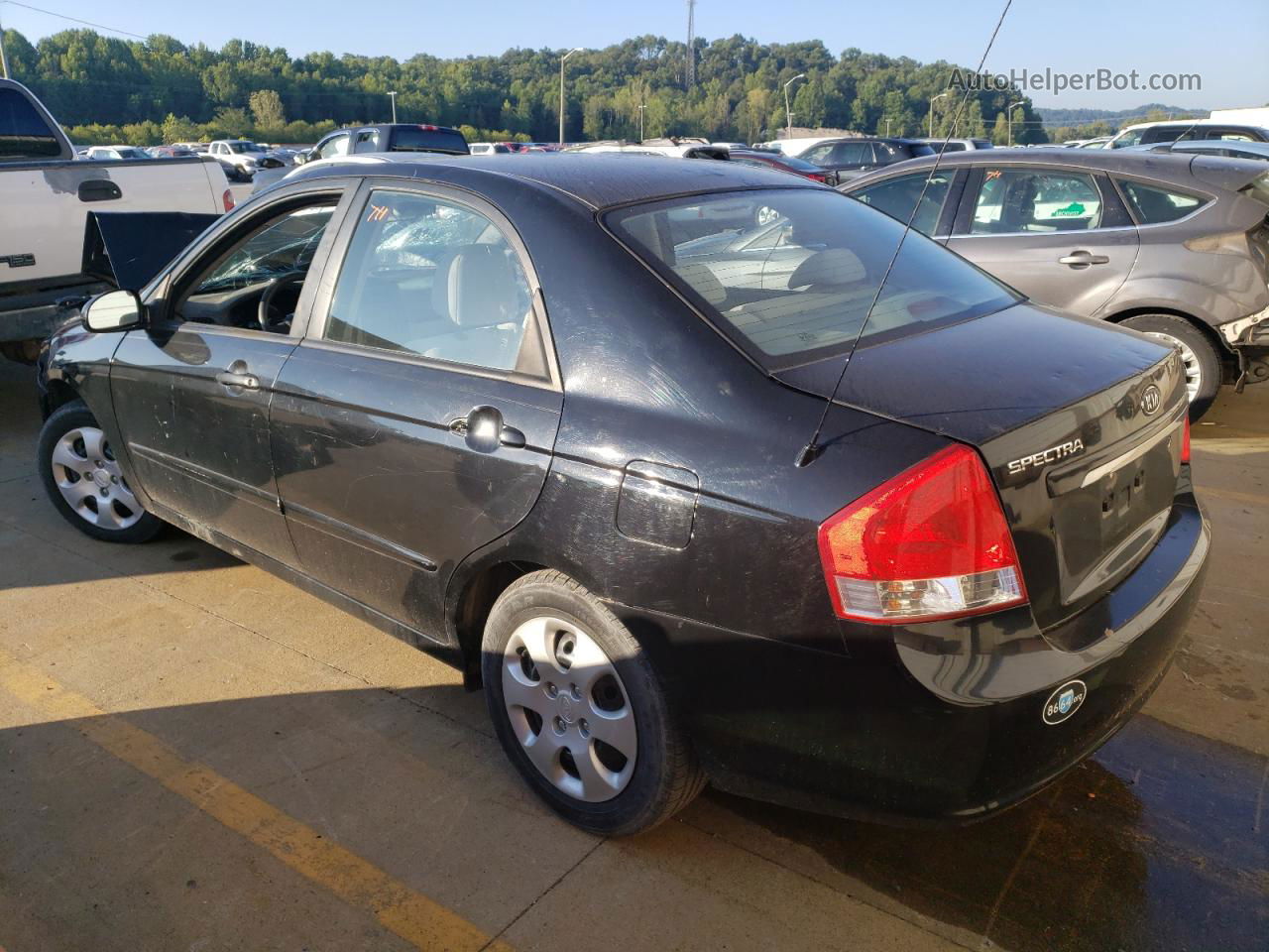 2009 Kia Spectra Ex Black vin: KNAFE221795597416