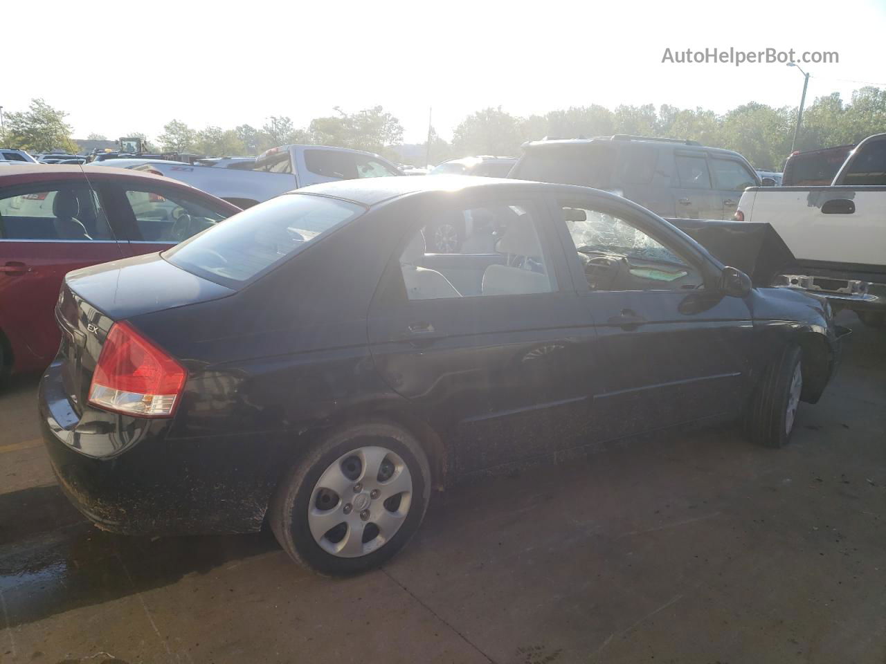 2009 Kia Spectra Ex Black vin: KNAFE221795597416