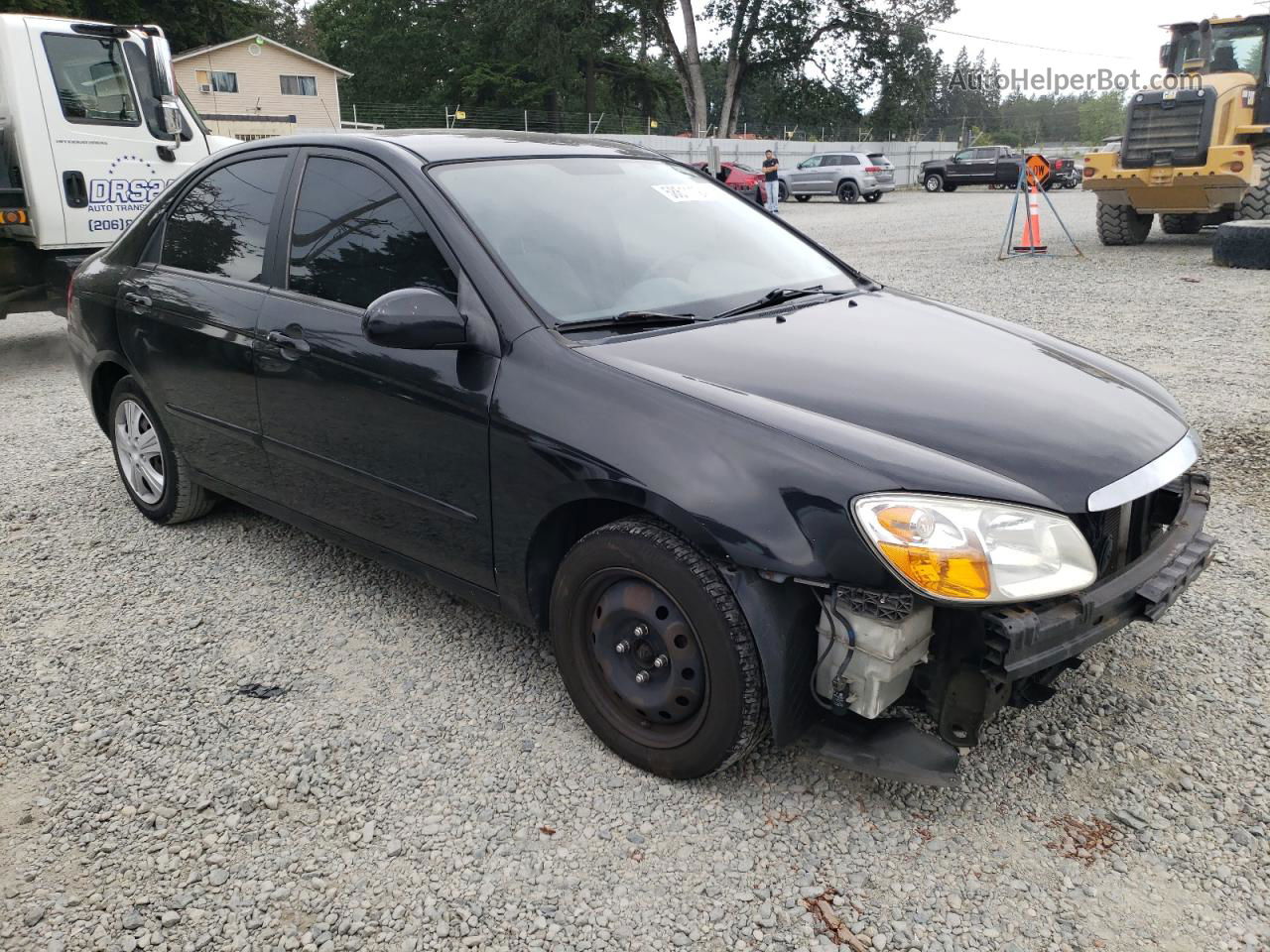 2009 Kia Spectra Ex Black vin: KNAFE221795631712