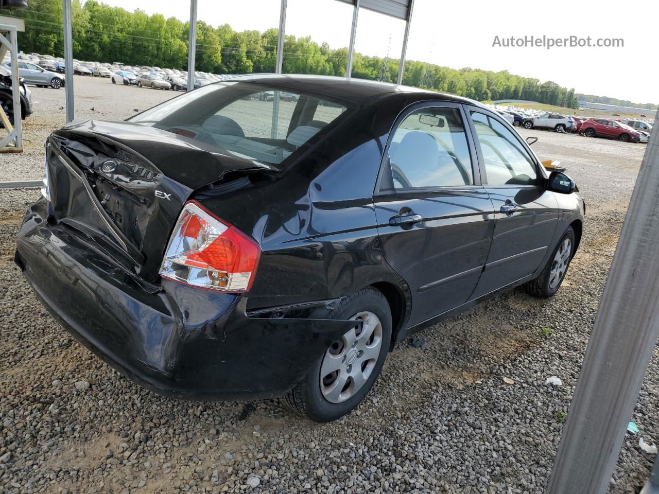 2009 Kia Spectra Ex Black vin: KNAFE221795649093