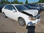 2009 Kia Spectra Ex White vin: KNAFE221795654455