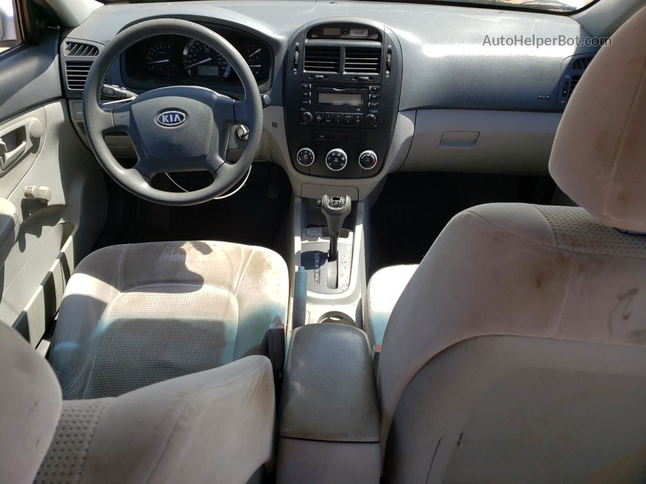 2009 Kia Spectra Ex Серебряный vin: KNAFE221795655783