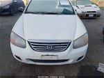 2009 Kia Spectra Ex White vin: KNAFE221795659395