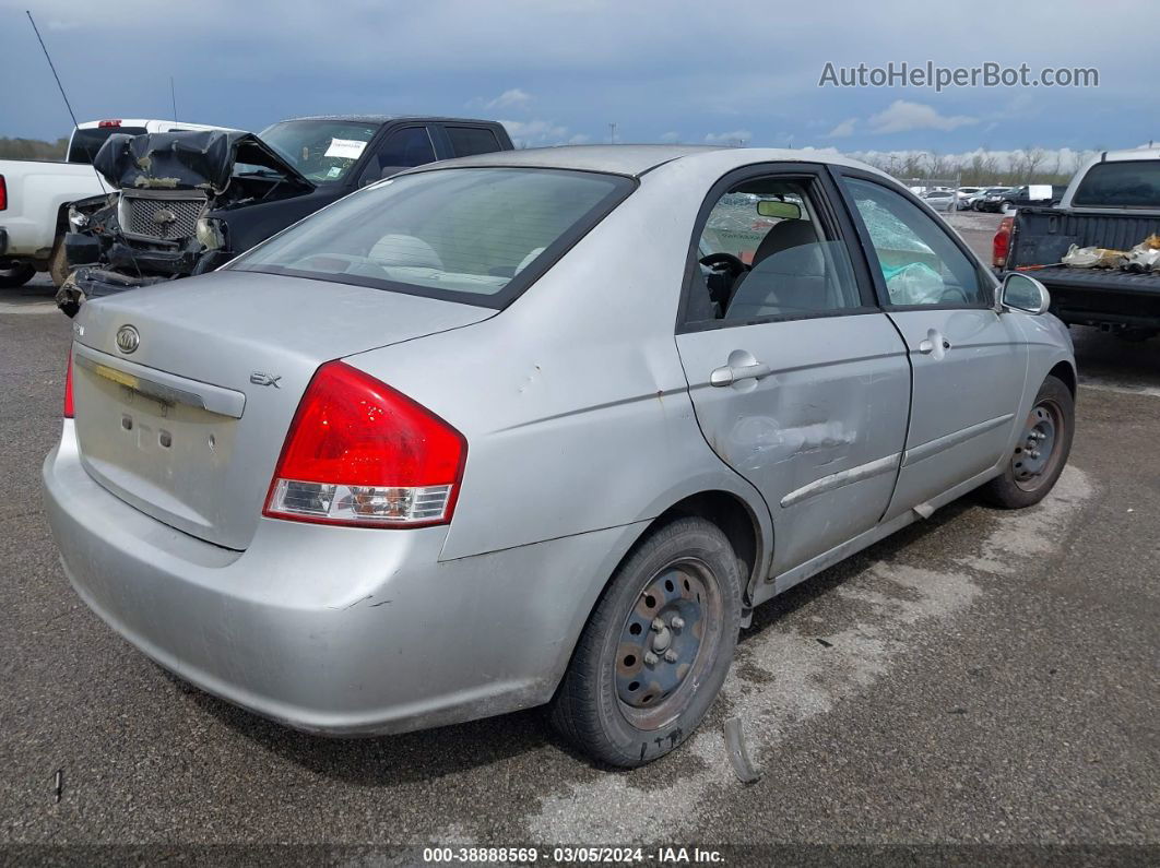 2009 Kia Spectra Ex Silver vin: KNAFE221795666427