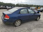 2009 Kia Spectra Ex Blue vin: KNAFE221895627992