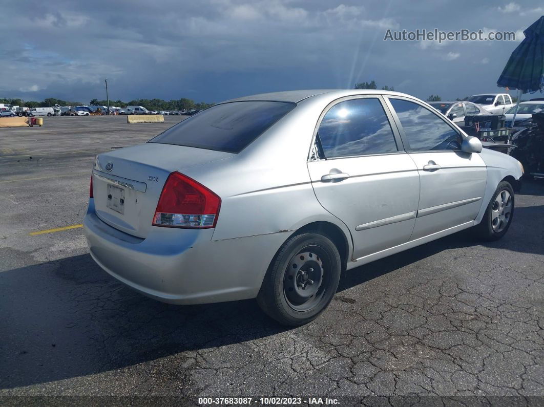 2009 Kia Spectra Ex Silver vin: KNAFE221895645912