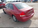 2009 Kia Spectra Ex Red vin: KNAFE221895658370