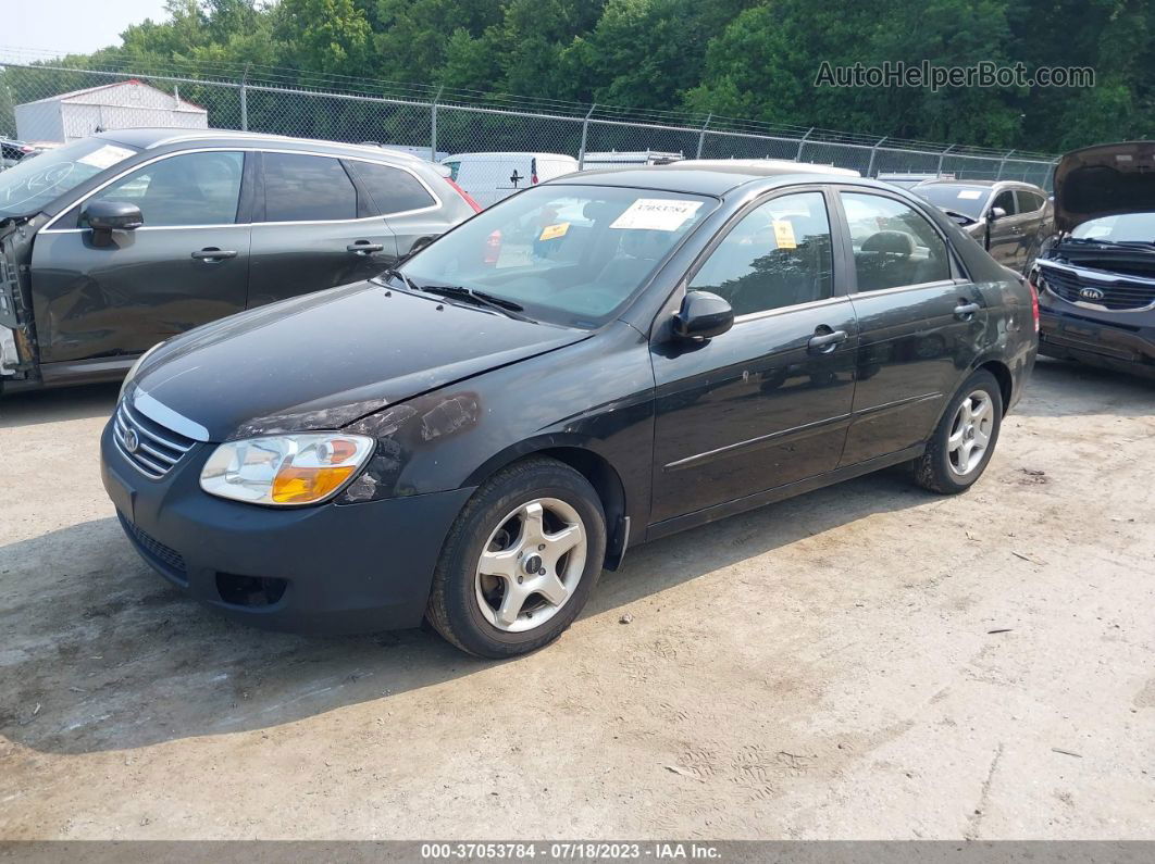 2009 Kia Spectra Ex Black vin: KNAFE221895661835