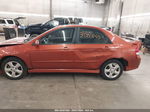 2009 Kia Spectra Sx Orange vin: KNAFE221995022699