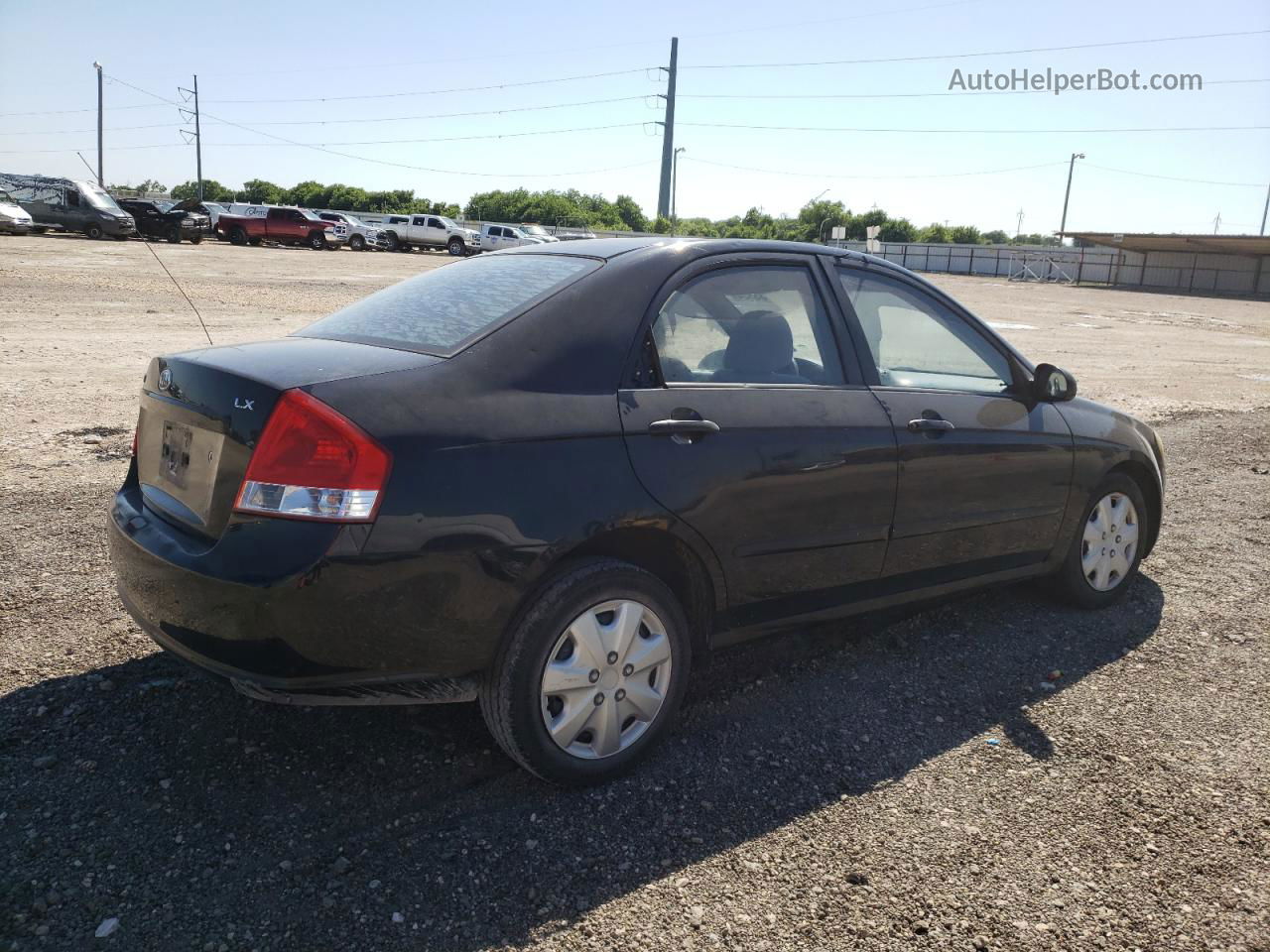 2009 Kia Spectra Ex Black vin: KNAFE221995601126