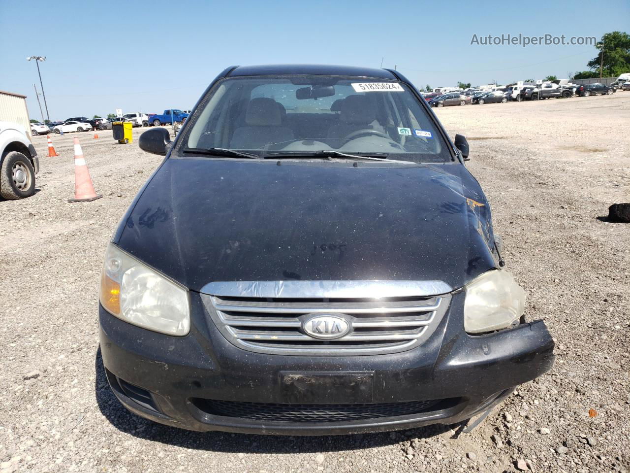 2009 Kia Spectra Ex Black vin: KNAFE221995601126