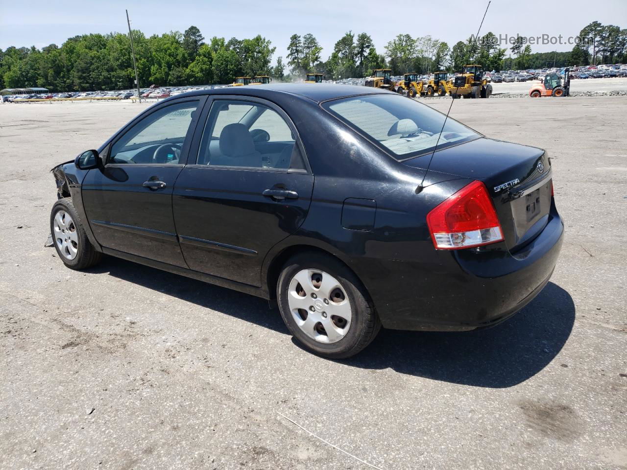 2009 Kia Spectra Ex Black vin: KNAFE221995649094