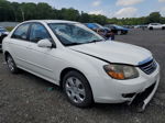 2009 Kia Spectra Ex White vin: KNAFE221X95625869