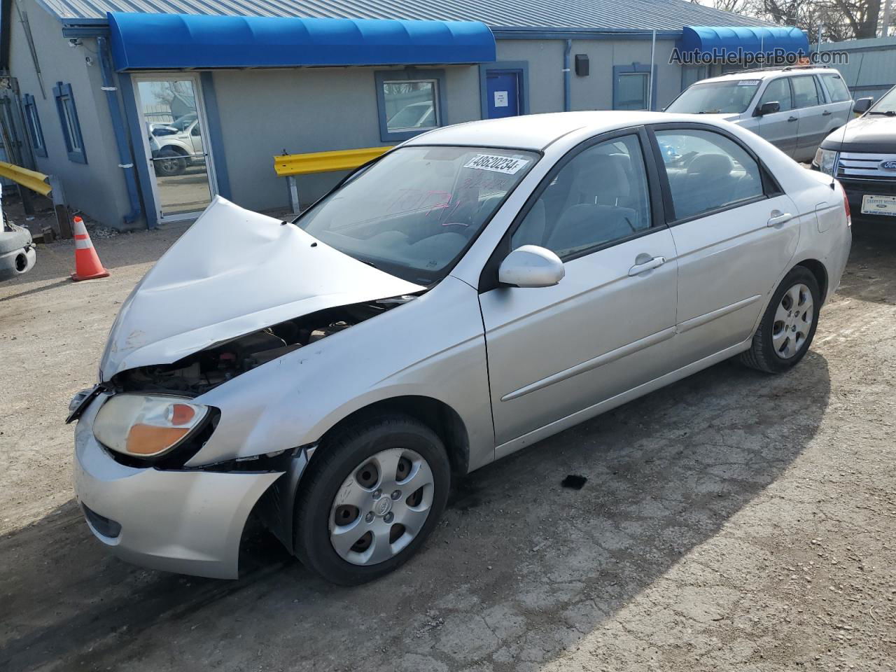 2009 Kia Spectra Ex Серебряный vin: KNAFE221X95651159