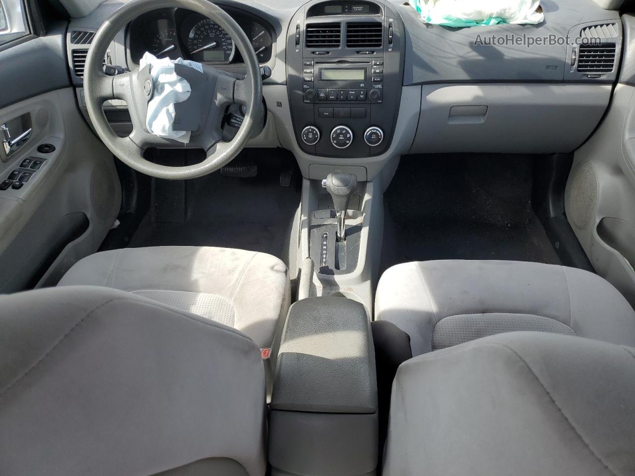 2009 Kia Spectra Ex Silver vin: KNAFE221X95657544